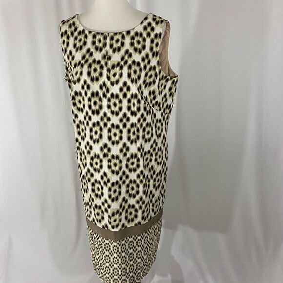 NWOT Anne Klein Sleeveless Animal Print Dress - Picture 2 of 8